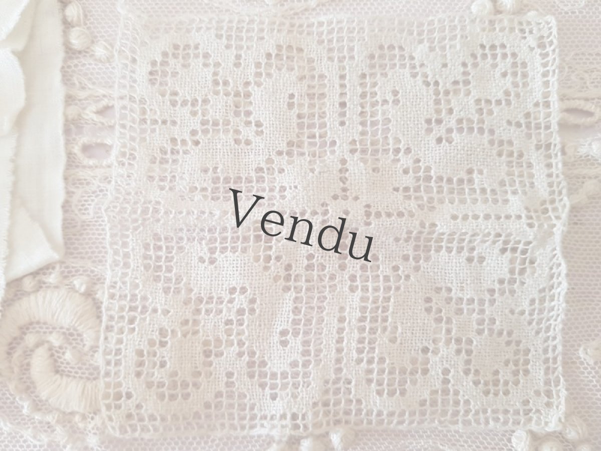 画像8: フランスアンティーク　メルスリーセット《Blanc》B (8)