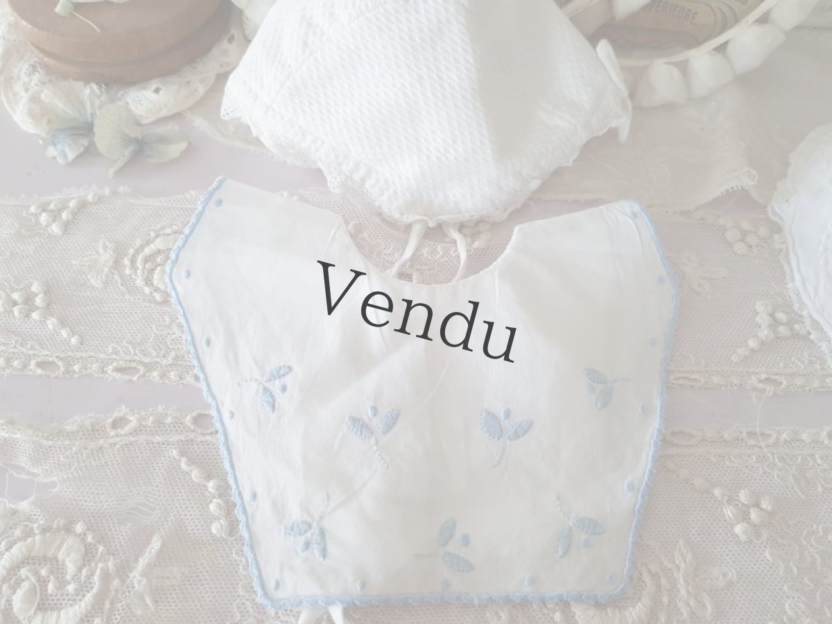 画像7: フランスヴィンテージ　バボワール２種とボネのセット (7)