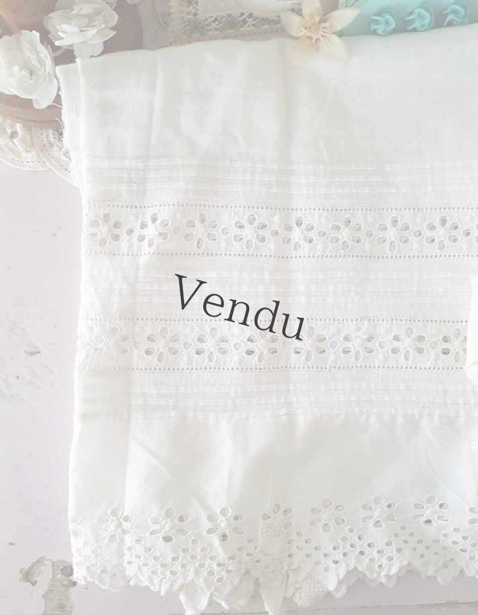 画像4: フランス蚤の市　スカラップレースを中心としたレースセット９種 (4)