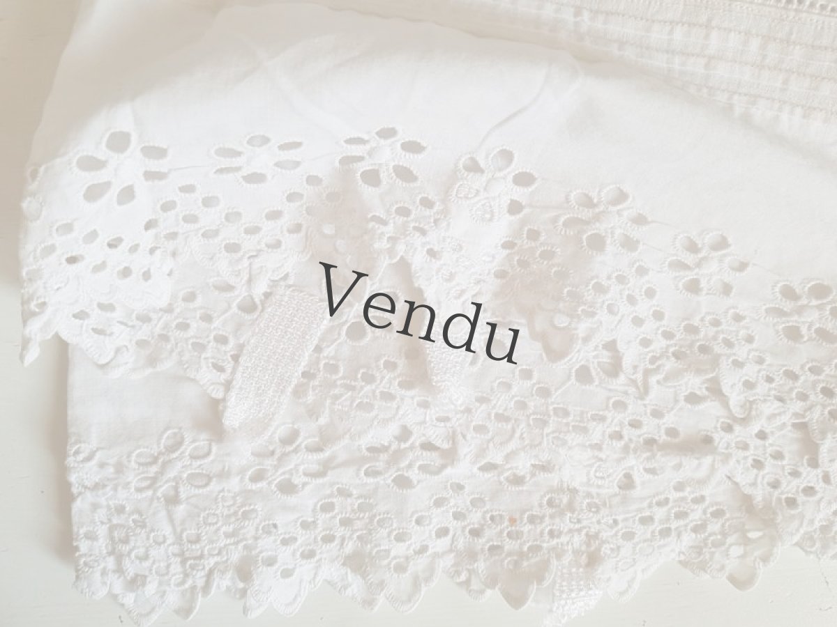 画像11: フランス蚤の市　スカラップレースを中心としたレースセット９種 (11)