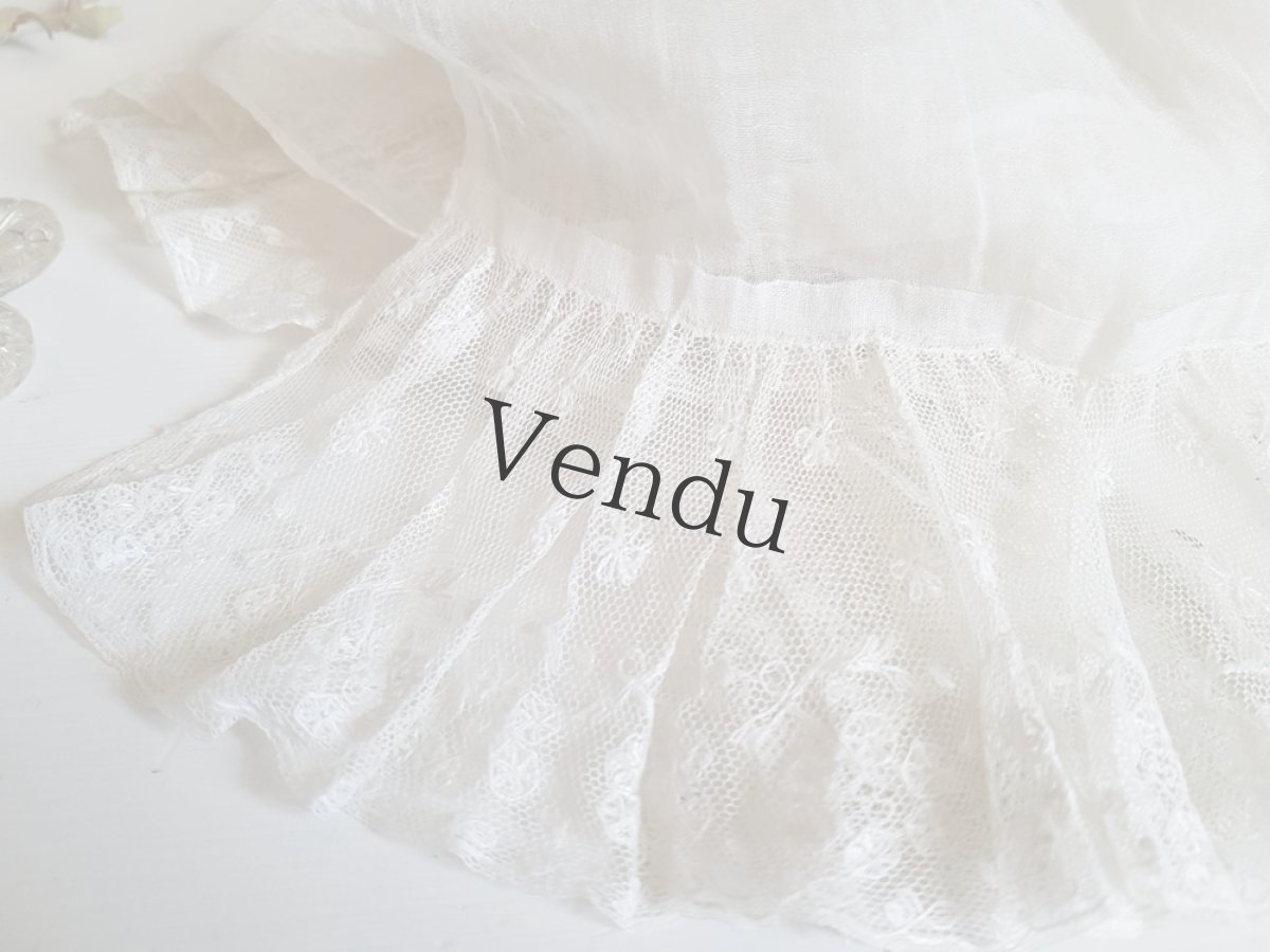 画像5: フランスアンティーク　ふわふわラペット (5)