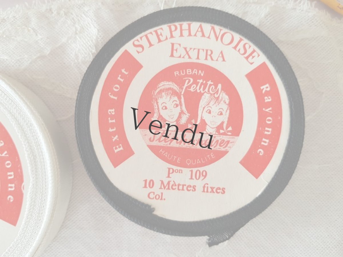 画像3: フランスヴィンテージ　STEPHANOISE リボン 2色セット (3)
