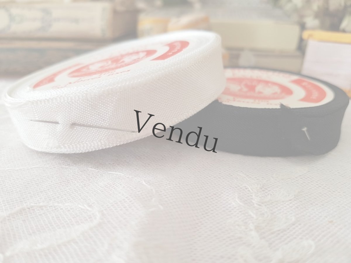 画像5: フランスヴィンテージ　STEPHANOISE リボン 2色セット (5)