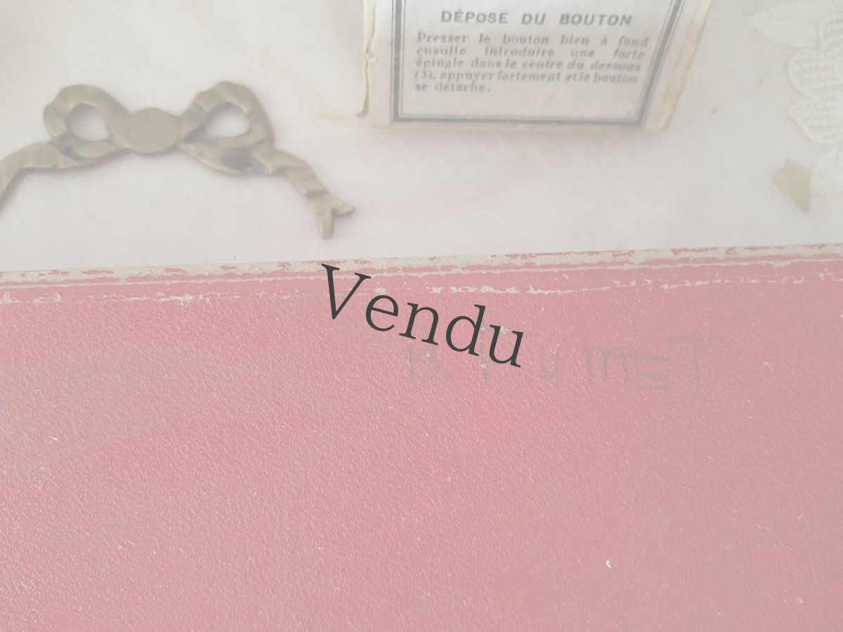 画像6: フランスヴィンテージ　少女の小さなバリーズ (6)