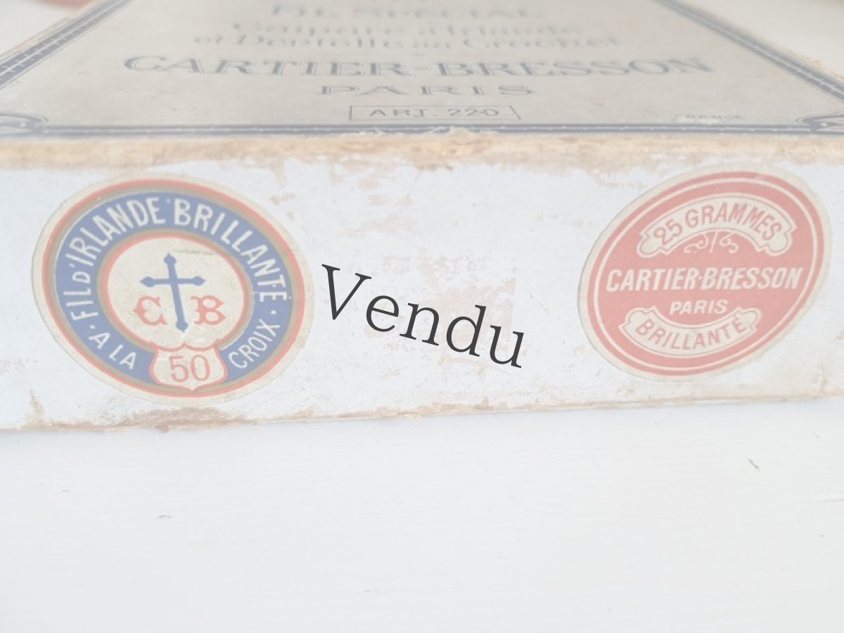 画像3: フランスアンティーク　CARTIER-BRESSONの紙箱 (3)