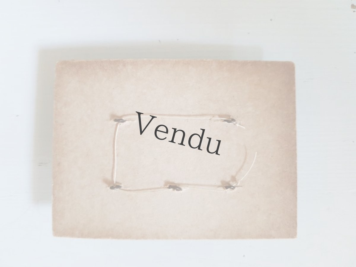 画像6: フランスアンティーク　水色のばらボタンシート 14mm (6)