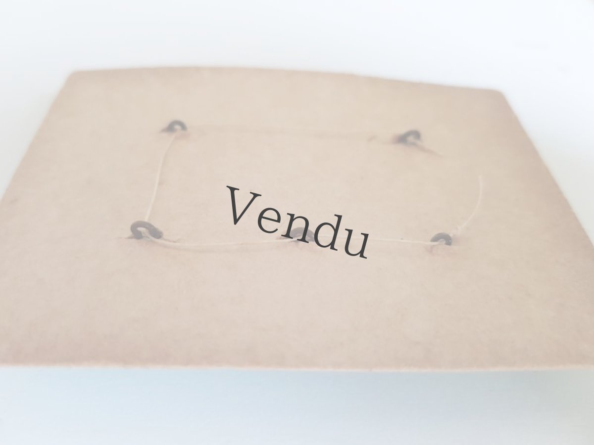 画像7: フランスアンティーク　水色のばらボタンシート 14mm (7)