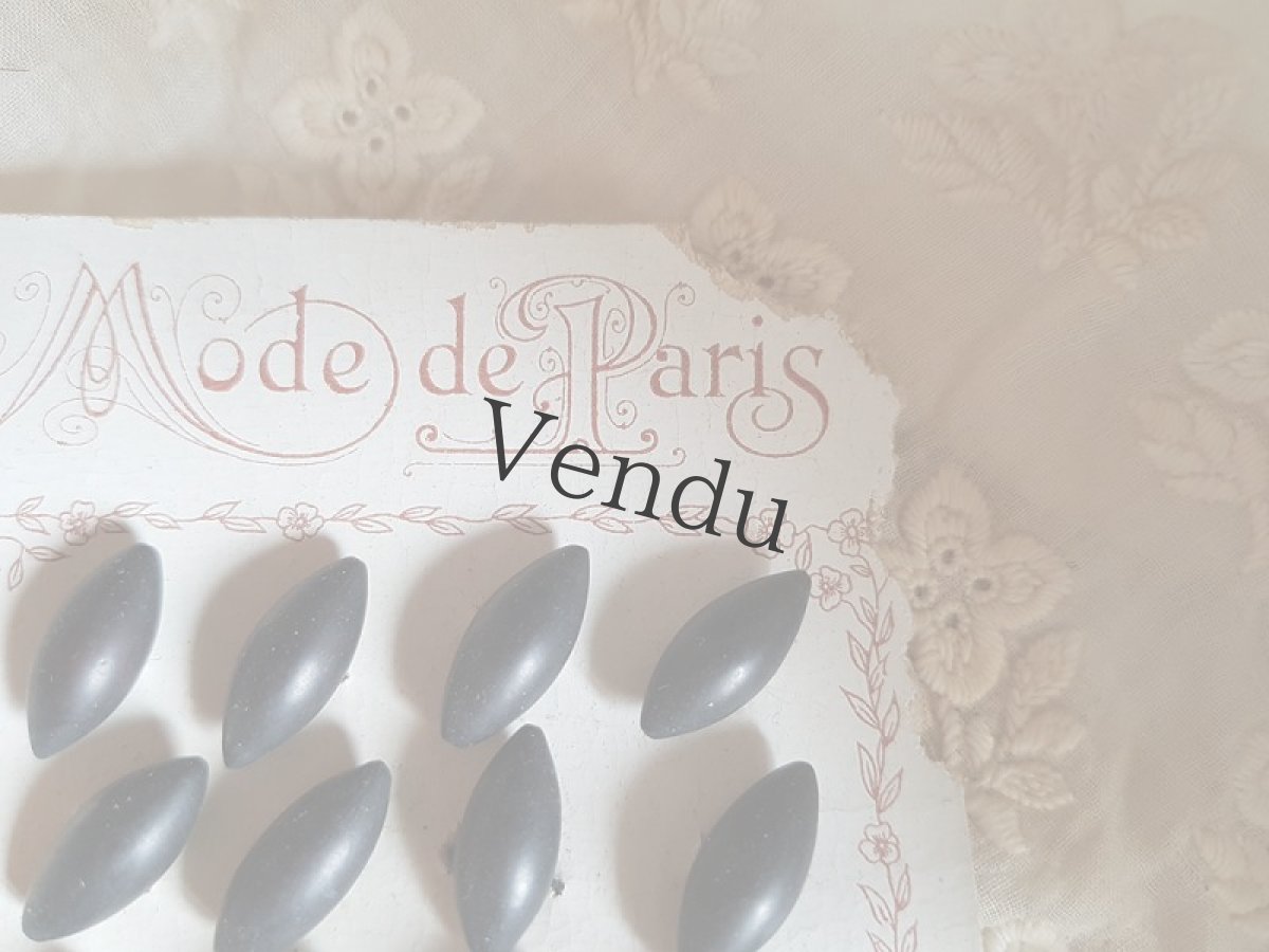 画像6: フランスアンティーク　1900年前後 コロゾボタンシート 16ｍｍ (6)