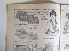 画像5: フランスアンティーク 1910年代 Au Bon Marché Paris / Voilette, Ruches, Tulles カタログII (5)