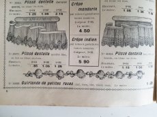 画像6: フランスアンティーク 1910年代 Au Bon Marché Paris / Voilette, Ruches, Tulles カタログII (6)