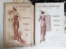 画像17: フランスアンティーク 1910年代 Au Bon Marché Paris / Voilette, Ruches, Tulles カタログ I (17)