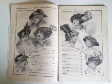 画像3: フランスアンティーク 1910年代 Au Bon Marché Paris / Voilette, Ruches, Tulles カタログ I (3)