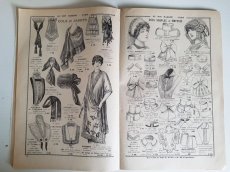 画像11: フランスアンティーク 1910年代 Au Bon Marché Paris / Voilette, Ruches, Tulles カタログ I (11)