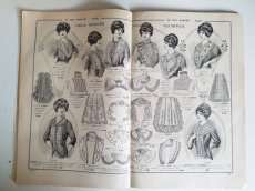 画像12: フランスアンティーク 1910年代 Au Bon Marché Paris / Voilette, Ruches, Tulles カタログ I (12)