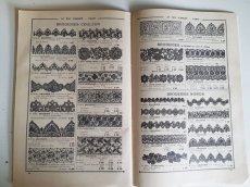 画像15: フランスアンティーク 1910年代 Au Bon Marché Paris / Voilette, Ruches, Tulles カタログ I (15)