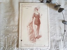 画像14: フランスアンティーク 1910年代 Au Bon Marché Paris / Voilette, Ruches, Tulles カタログII (14)