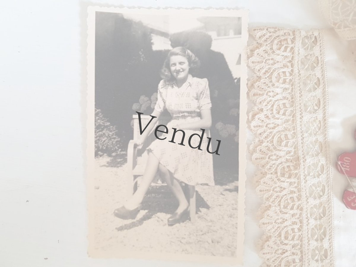 画像5: フランスアンティーク　メルスリーセット《Écru-doré》 (5)