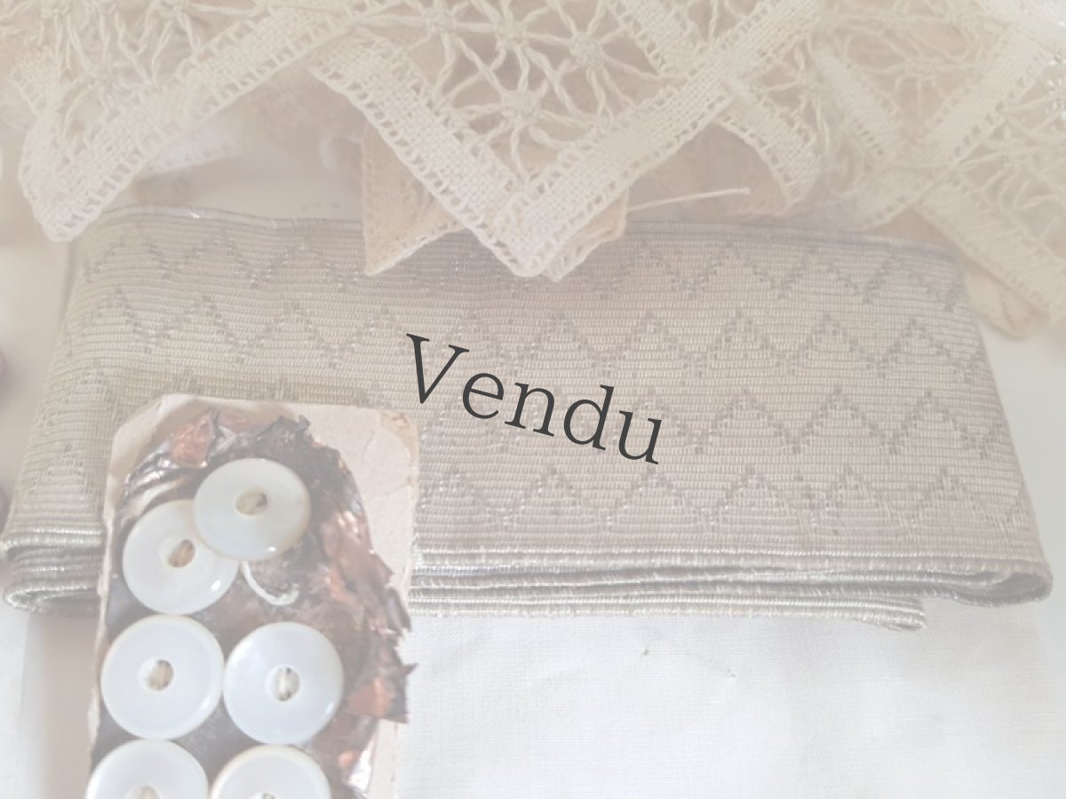 画像8: フランスアンティーク　メルスリーセット《Écru-doré》 (8)