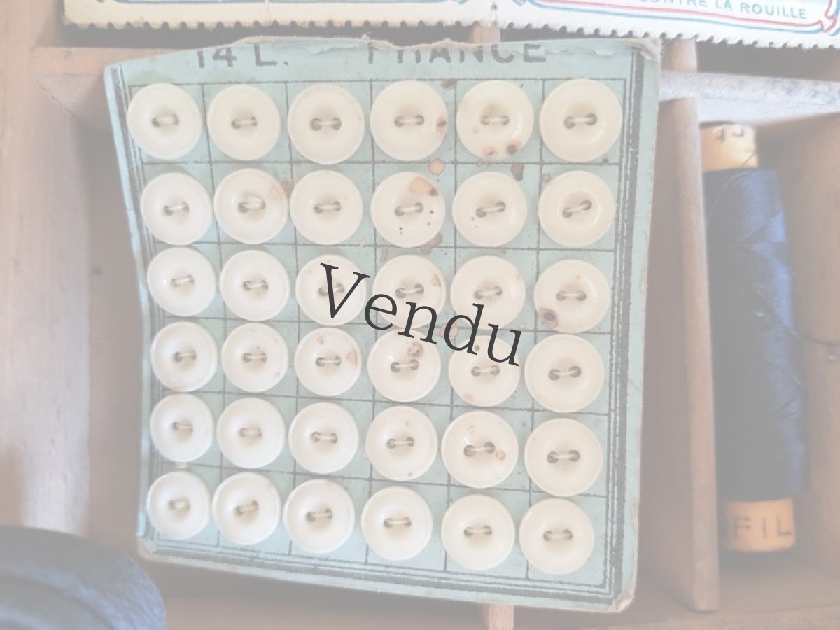 画像6: フランスアンティーク　AU BON MARCHE PARISの箱入りブロカントセット  (6)