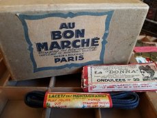 画像11: フランスアンティーク　AU BON MARCHE PARISの箱入りブロカントセット  (11)