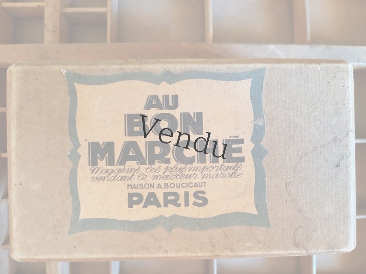 画像12: フランスアンティーク　AU BON MARCHE PARISの箱入りブロカントセット  (12)