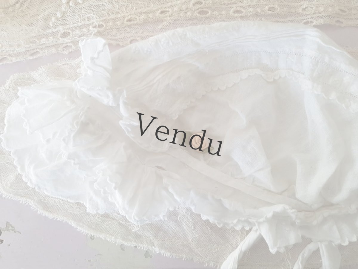 画像6: フランスヴィンテージ　小さなばらのモチーフ (6)