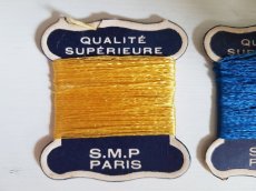 画像2: フランスヴィンテージ　小さな糸巻き S.M.P PARIS 2色セット (2)