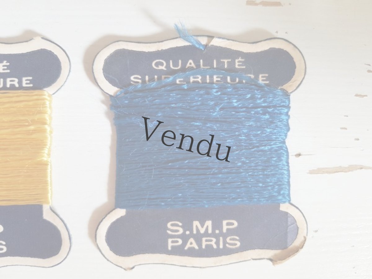 画像3: フランスヴィンテージ　小さな糸巻き S.M.P PARIS 2色セット (3)