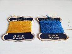 画像4: フランスヴィンテージ　小さな糸巻き S.M.P PARIS 2色セット (4)
