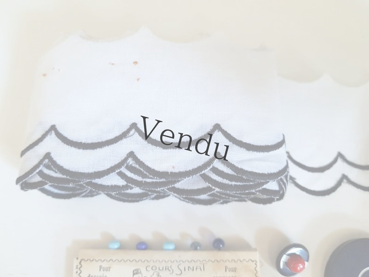 画像2: フランスヴィンテージ　メルスリーセット《フレンチマリン》 (2)