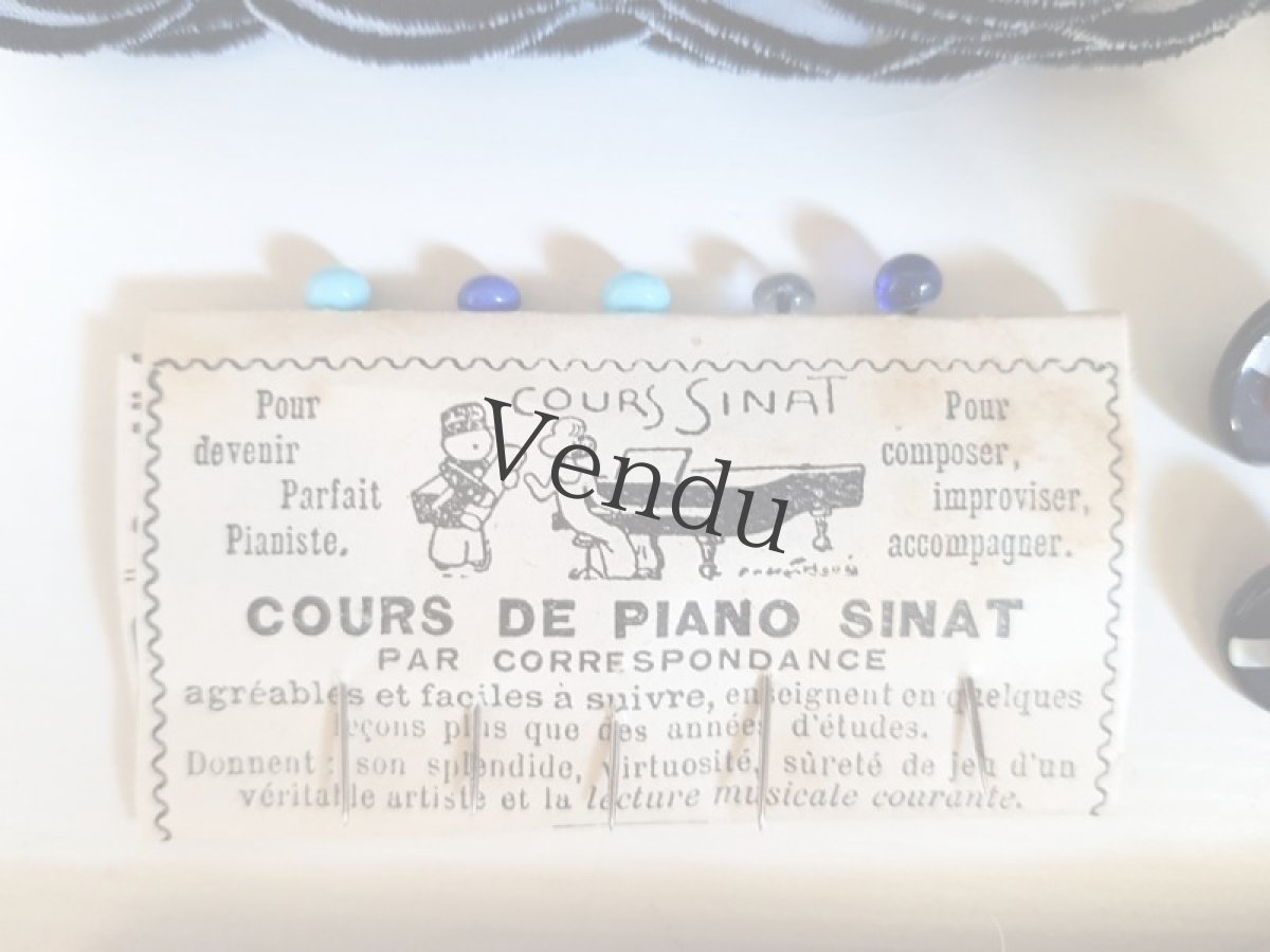 画像3: フランスヴィンテージ　メルスリーセット《フレンチマリン》 (3)