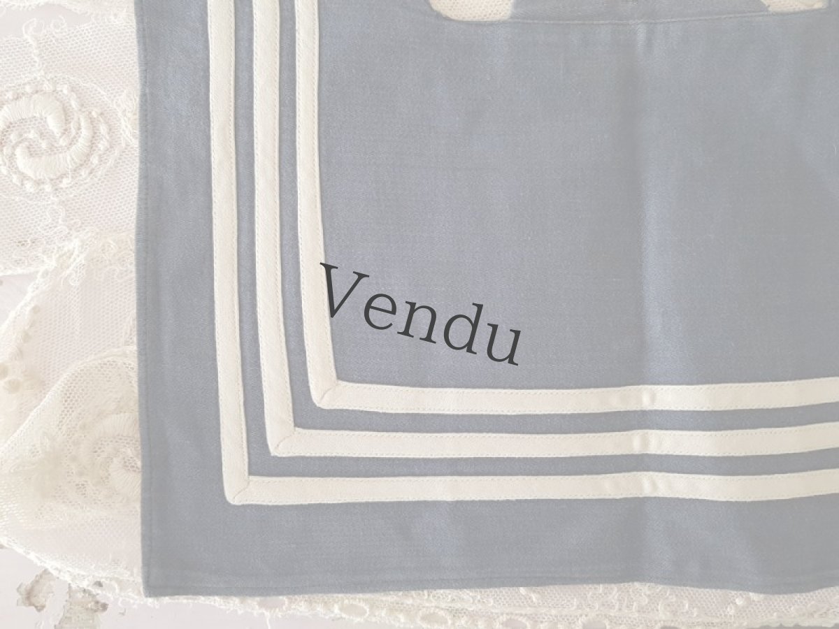 画像5: フランスアンティーク　水兵さんのセーラー襟 (5)