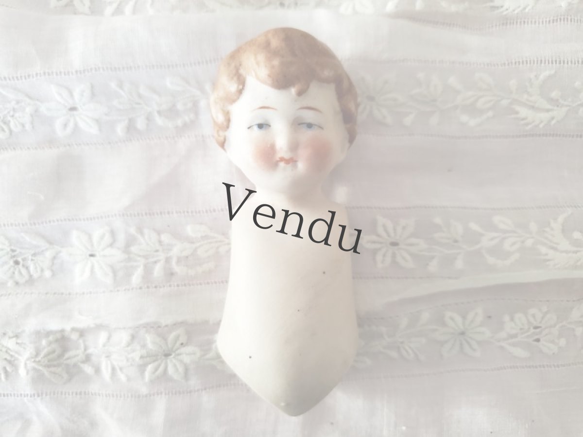 画像2: ドイツアンティーク  少年のビスクドール ボディ (2)