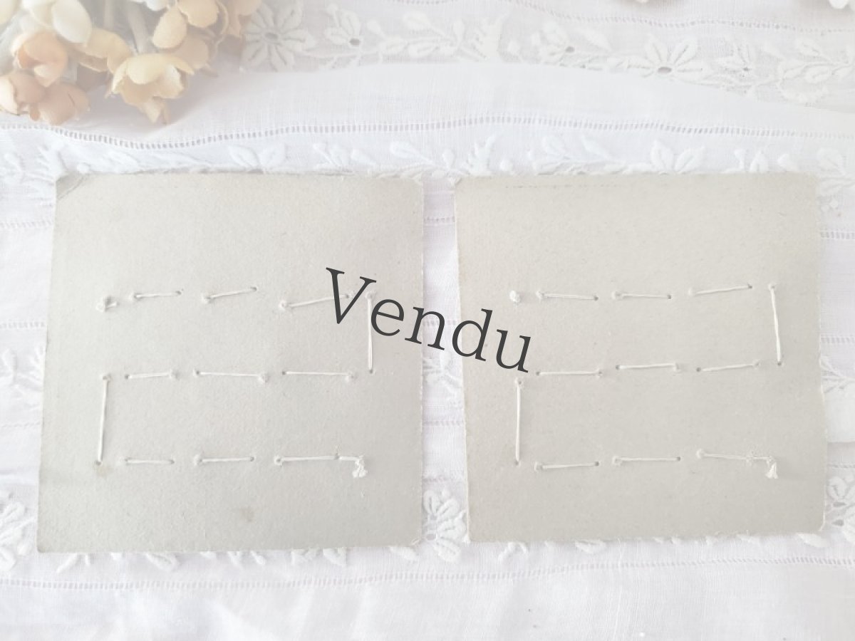 画像6: フランスアンティーク　きれいな台紙の貝ボタンシート 11mm (6)