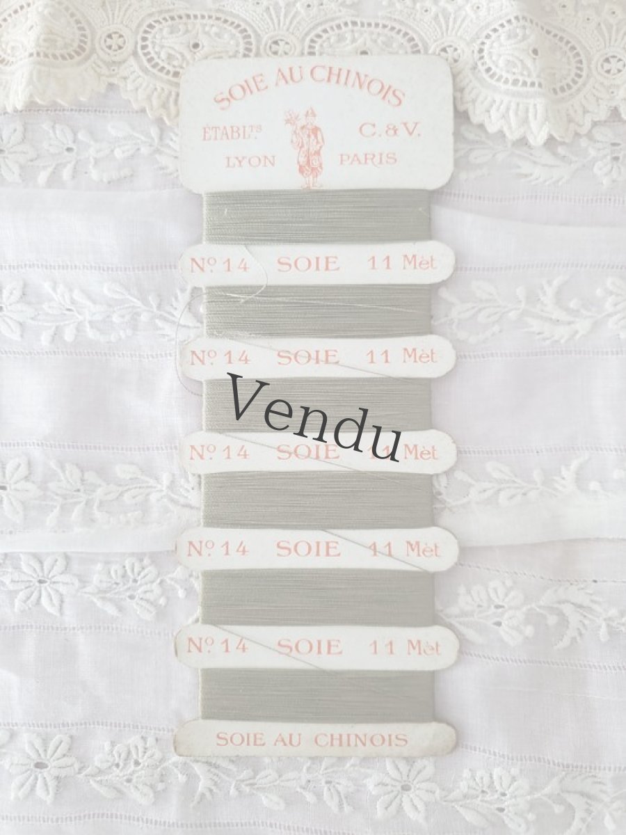 画像7: 【HOLD】フランスヴィンテージ　メルスリーセット《Vert olive》 (7)