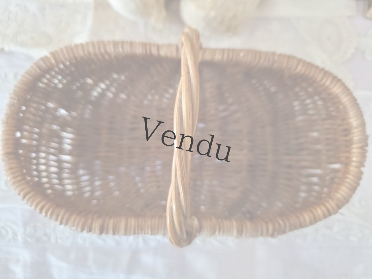 画像3: フランス蚤の市　ちいさなパニエ (3)