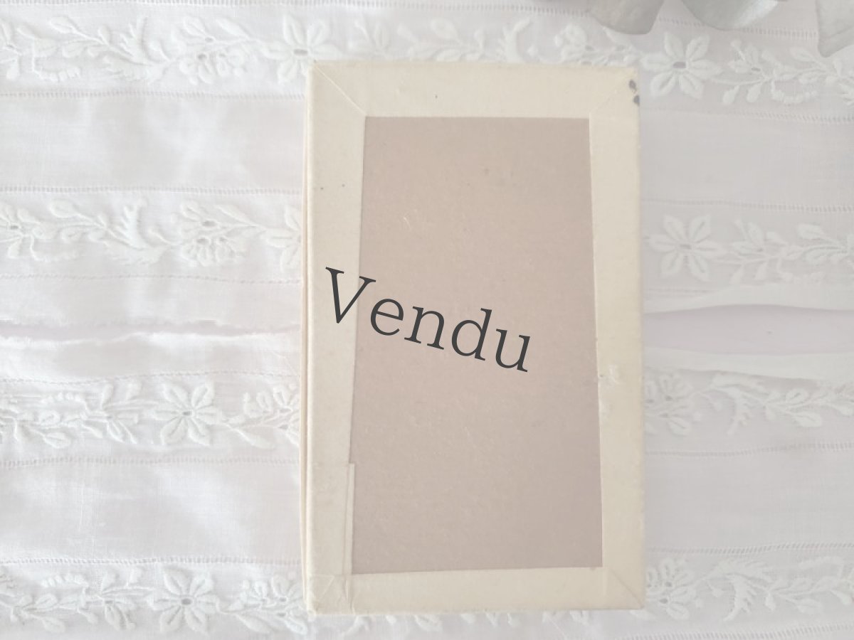 画像10: フランスアンティーク　Samaritaine 箱入りメタルボタン (10)