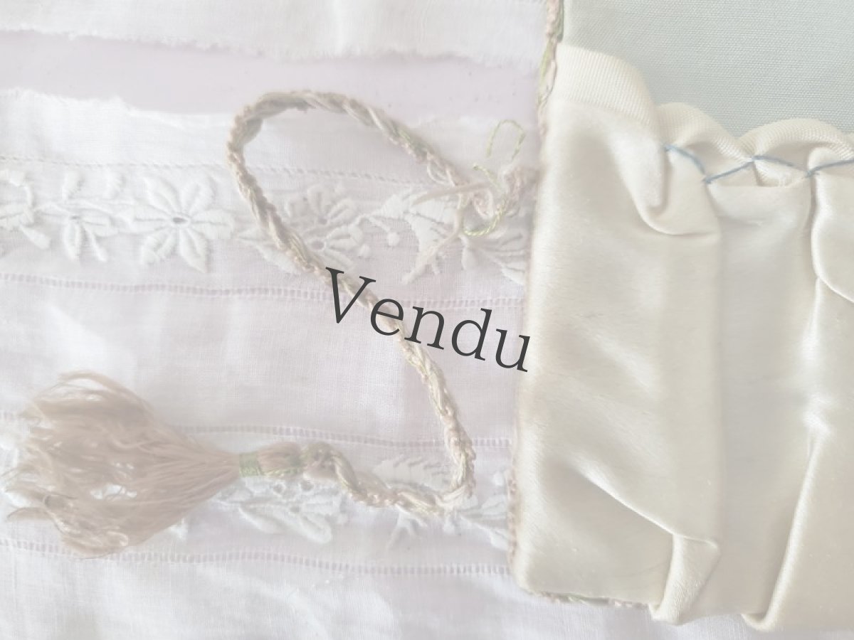 画像7: フランスアンティーク　ばらの表紙のニードルケース (7)