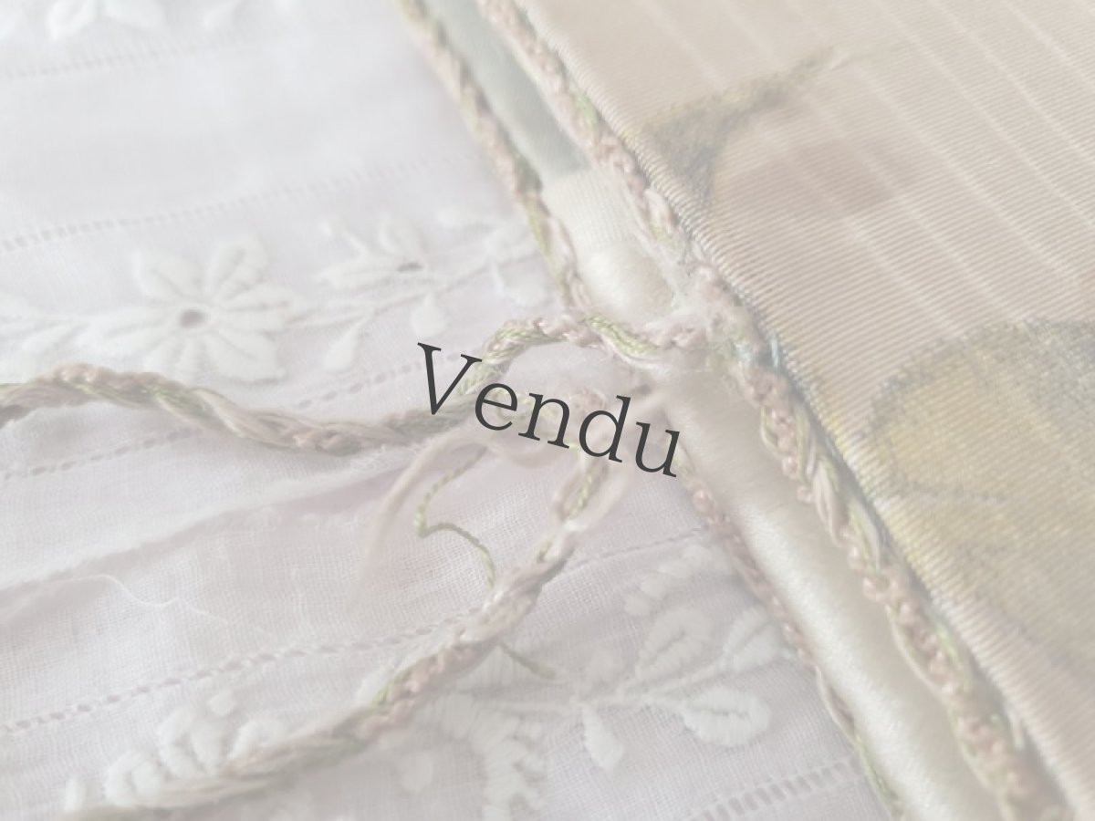 画像9: フランスアンティーク　ばらの表紙のニードルケース (9)