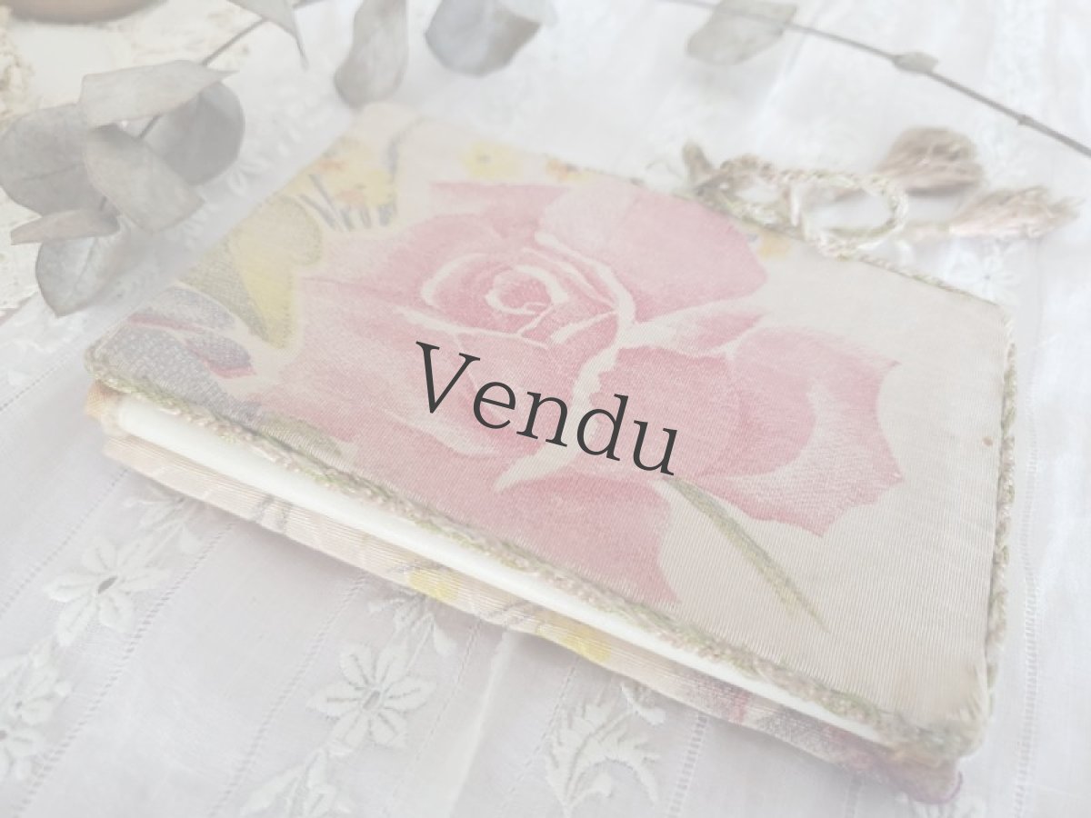 画像3: フランスアンティーク　ばらの表紙のニードルケース (3)