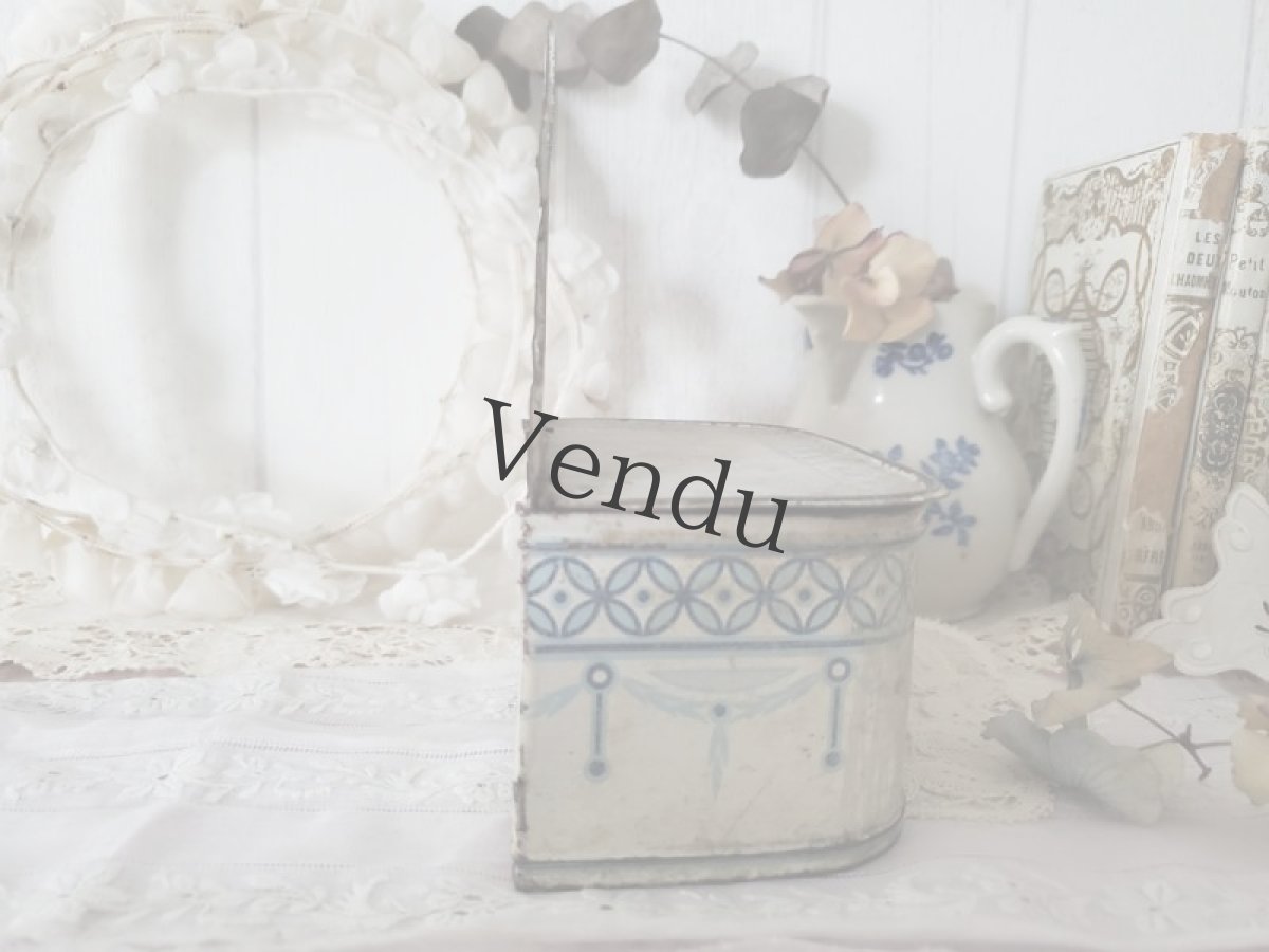 画像6: フランスアンティーク アリュメット缶 (6)