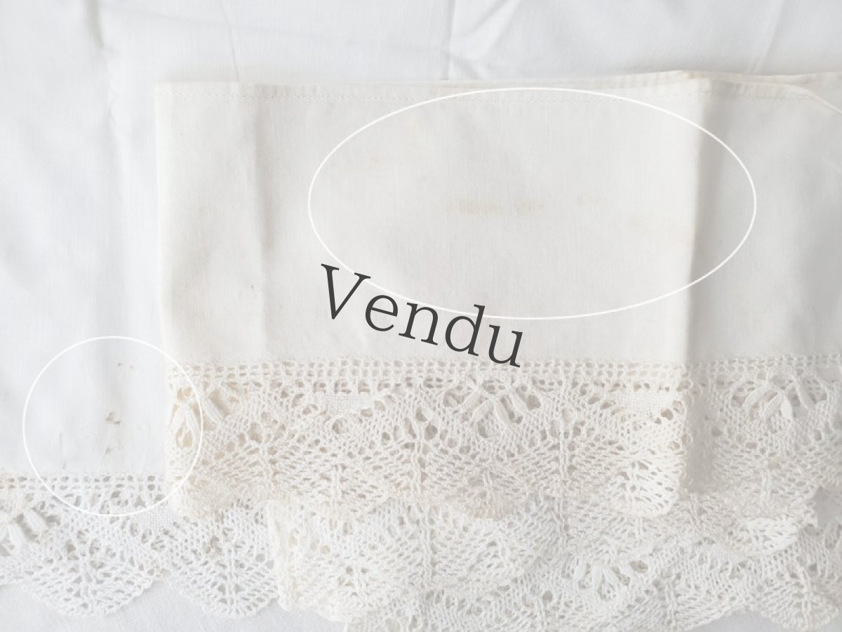 画像12: フランス蚤の市　端切れレースセット　ボタンつき A (12)