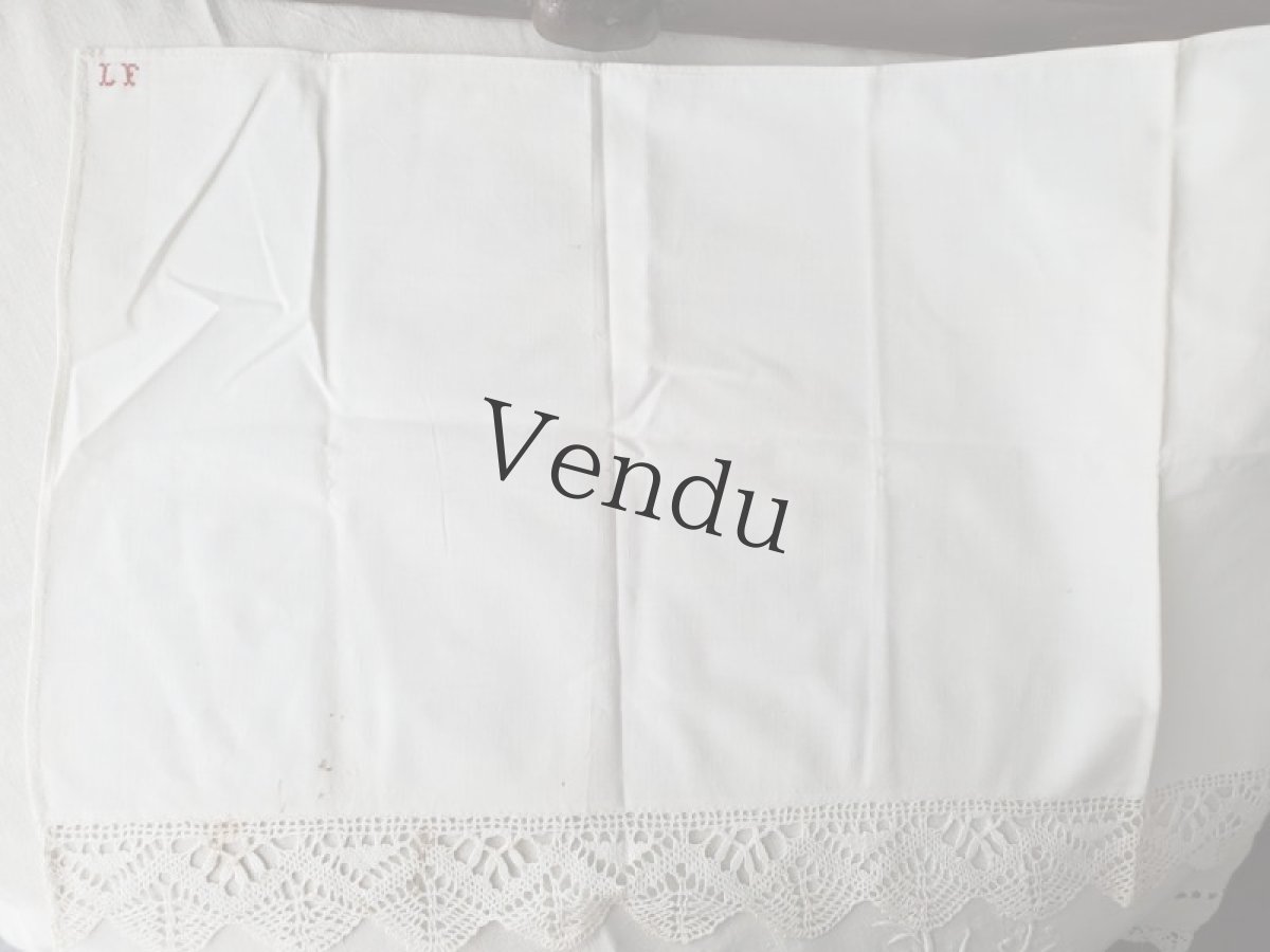 画像3: フランス蚤の市　端切れレースセット　ボタンつき A (3)