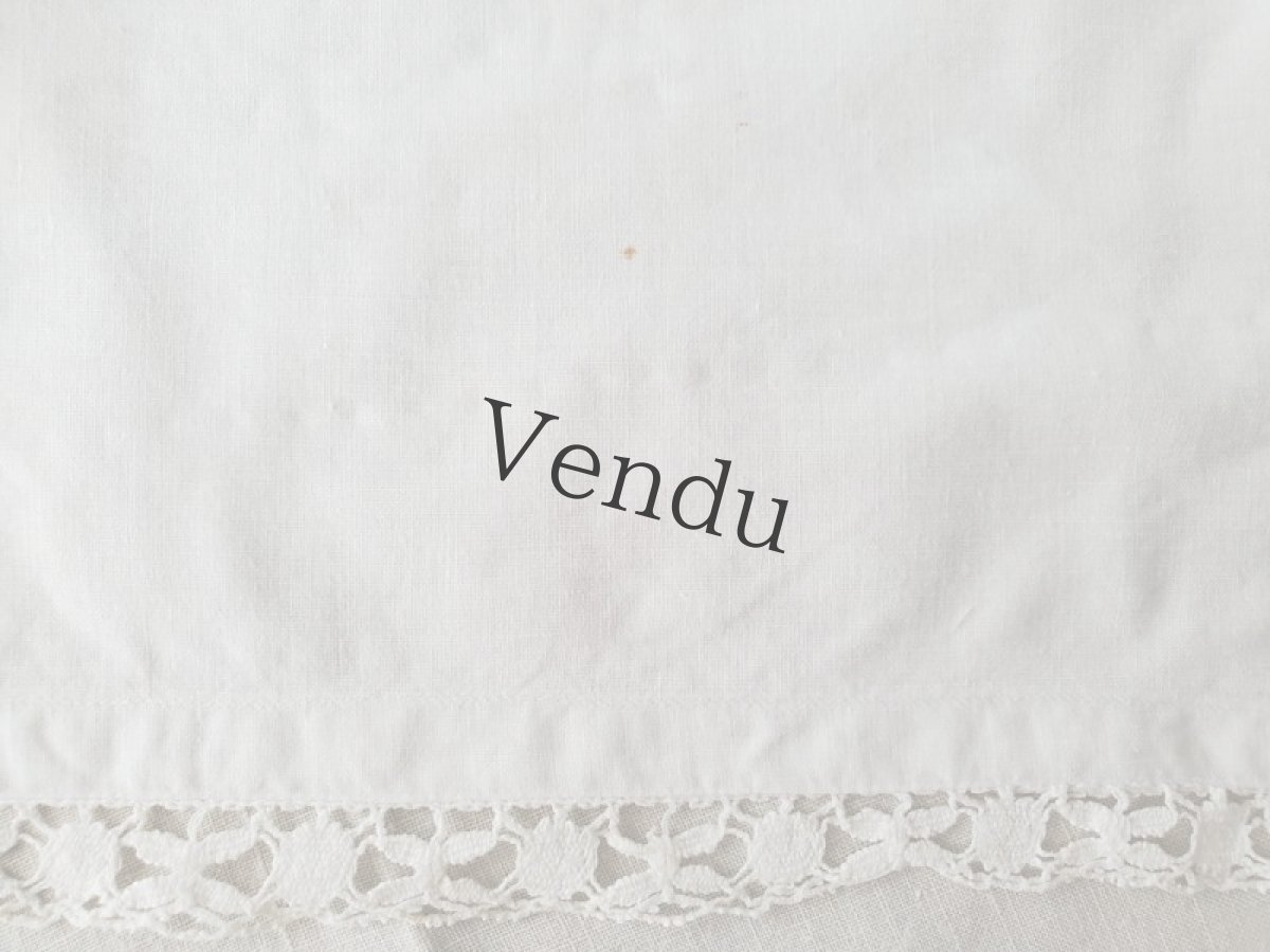 画像7: フランス蚤の市　端切れレースセット　ボタンつき B (7)