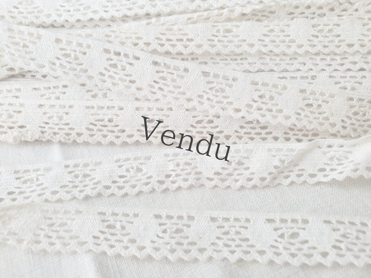 画像9: フランス蚤の市　レース＆メルスリーセット A (9)