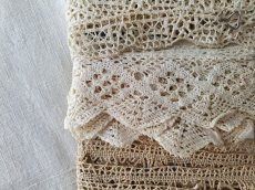 画像6: フランス蚤の市　レース＆メルスリーセット A (6)