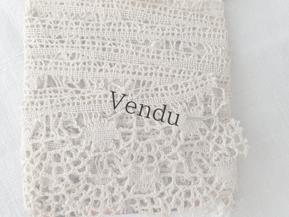 画像7: フランス蚤の市　レース＆メルスリーセット A (7)