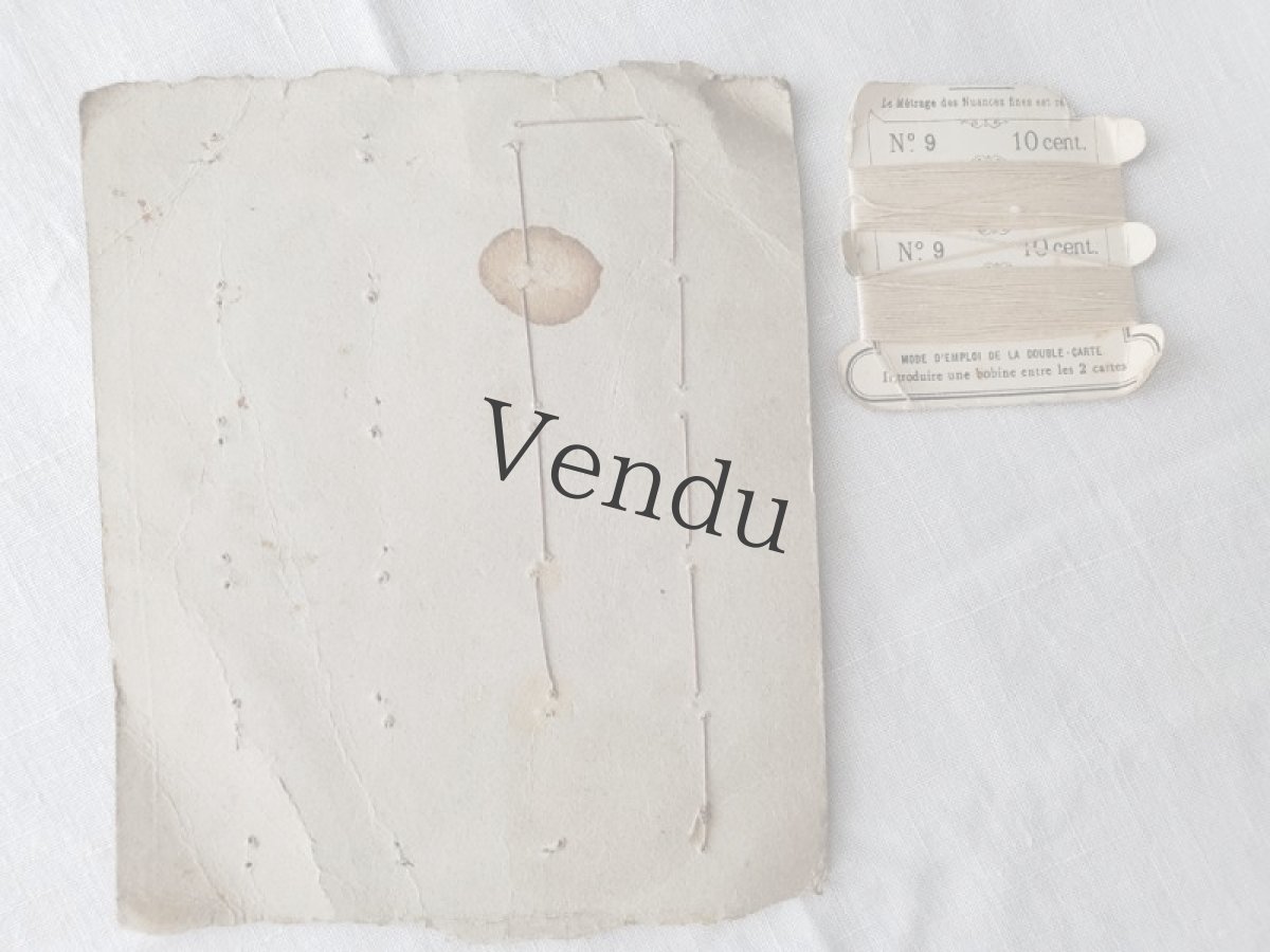 画像13: フランス蚤の市　レース＆メルスリーセット A (13)