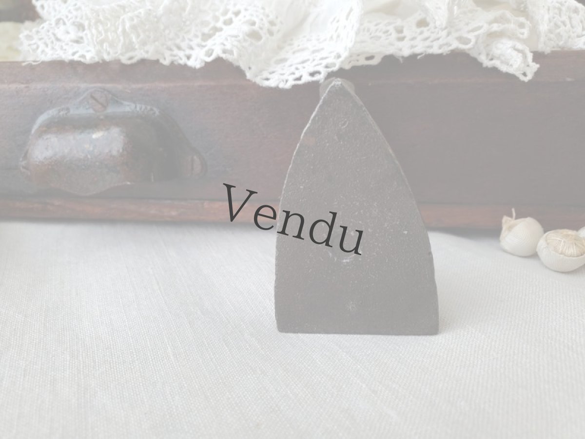 画像7: フランスアンティーク　アイアン製プチアイロン (7)