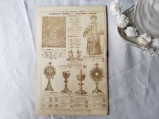 画像9: フランス 1910年代 Au Bon Marché Paris / コミュニオン衣装小物プチカタログ Articles de Premiere Communion (9)